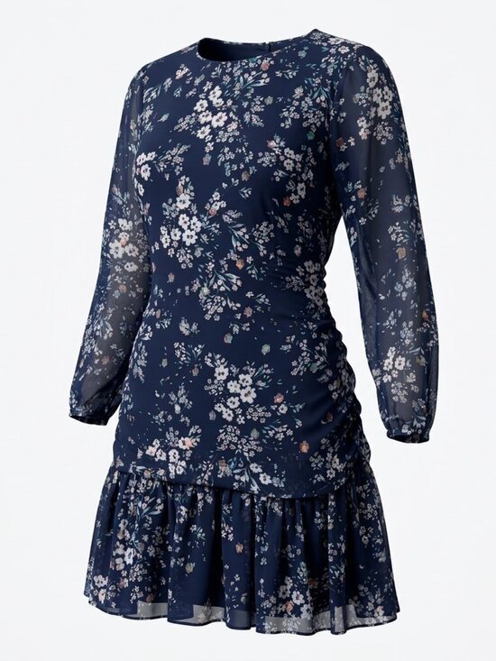 Shoshanna Dresses & Skirts - Shoshanna Ann Westminster Floral Ruched Dress Size 12